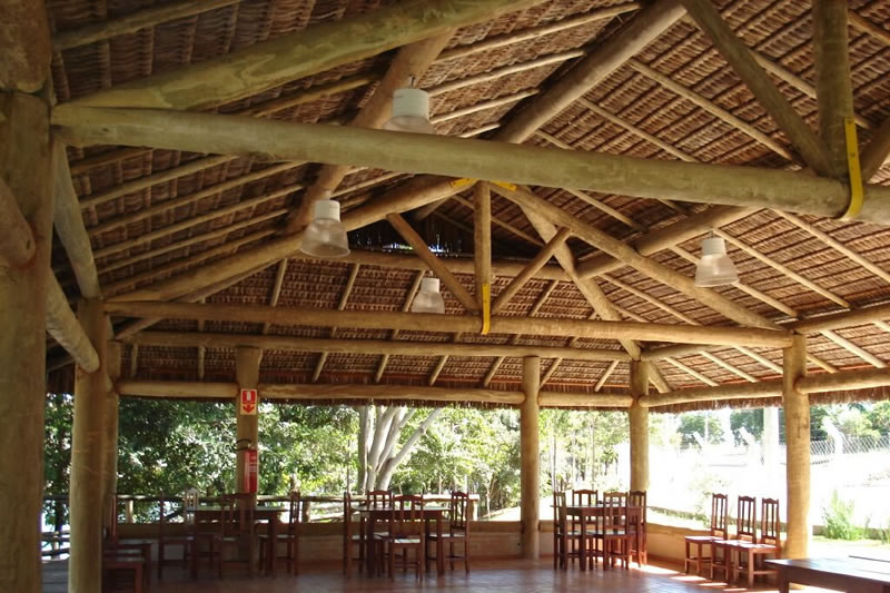 Coberturas (santa fé, piaçava e sapé)